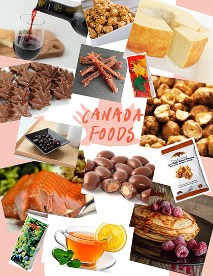 カナダの美味しい高級ギフトセット